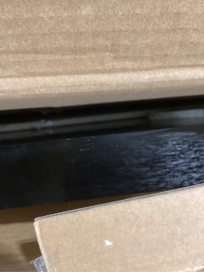 Condition photo showing Good Condition for Arched Bathroom Mirror, 24x36 Inch Black Arched Wall Mirror with Metal Deep Frame, Arch Mirrors for Wall Decor, Vanity, Entryway, Living Room 36"L x 24"W Arch Black