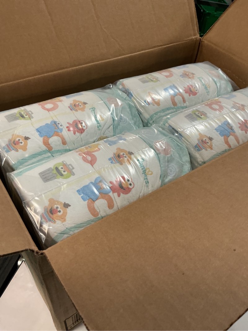 Condition photo showing New/Like New for Pampers Diapers - Baby Dry - Size 6, 144 Count, Absorbent Disposable Infant Diaper (Packaging May Vary) Size 6 144