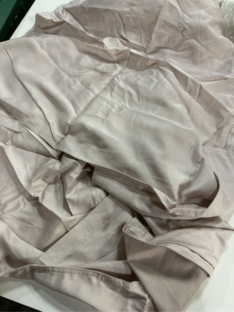Condition photo showing Good Condition for quince, european bamboo /standard shams set of 2   /sand