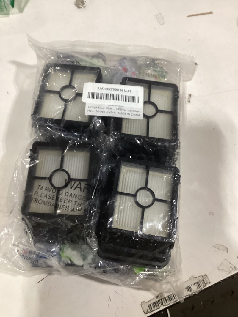 Condition photo showing New/Like New for Similar product not like stock photo or not like description Lemige 3 Pack Multi-Surface Pet Brush Rolls 2788 and 3 Pack Vacuum Filters 1866 for Bissell CrossWave Max 2554 2590 2593 2596 for HydroSteam 35151 3515 35152 3513 3518 Vacuums, Part 1618641 & 1608684 3+3 Pack