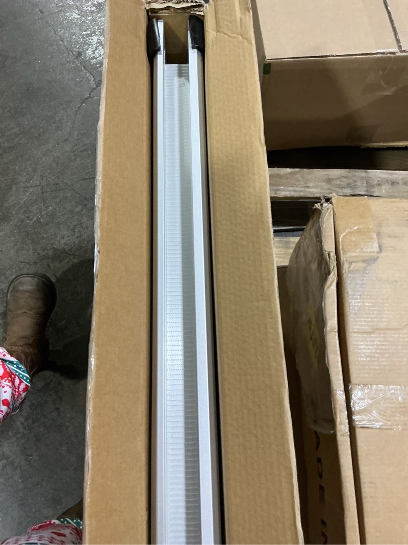 Condition photo showing Good Condition for Extra Large Dog Door, XL Dog Door with Self-Closing Insulated Flaps for Extreme Weather, Heavy Duty Aluminum XXL Dogs Doors for Pets Up to 230LBS, for Interior & Exterior Doors, X-Large, Sliver Silver-1 Flap Extra Large for Door