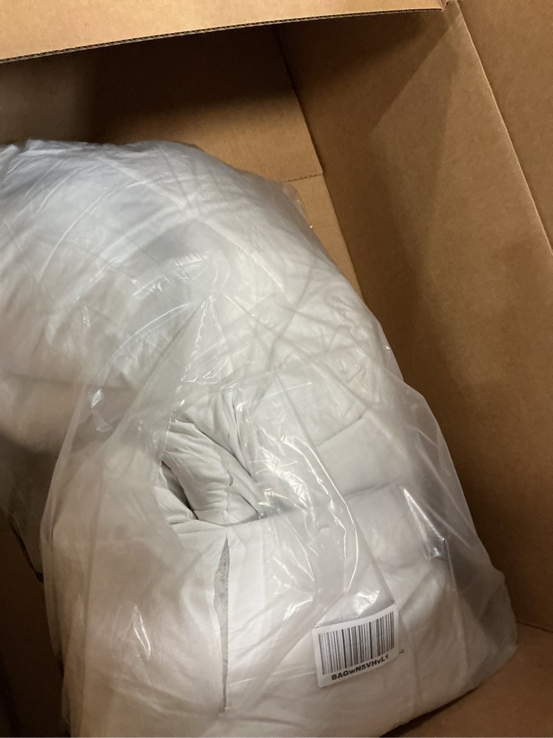 Condition photo showing As Is for miulee 26x26 euro pillow inserts,set of 2 down feather throw pillows for couch sofa bed, decorative fluffy throw pillow inserts cotton fabric,white 2 26x26 inch