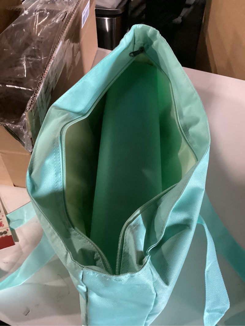 Condition photo showing New/Like New for American Mahjong Game Set, 166 Light Green Tiles, 4 All-in-One Color Rack/Pushers, Complete Mahjong Tile Set, Light Green Carrying Bag