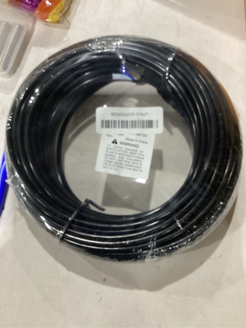 Condition photo showing New/Like New for sokqovt cat 8 ethernet cable slim 100ft outdoor&indoor, pure copper cat8 internet cable for waterproof & direct burial, flexible cat8 ethernet cable 40g 2000mhz, cat 8 network cable for indoor black black 100ft