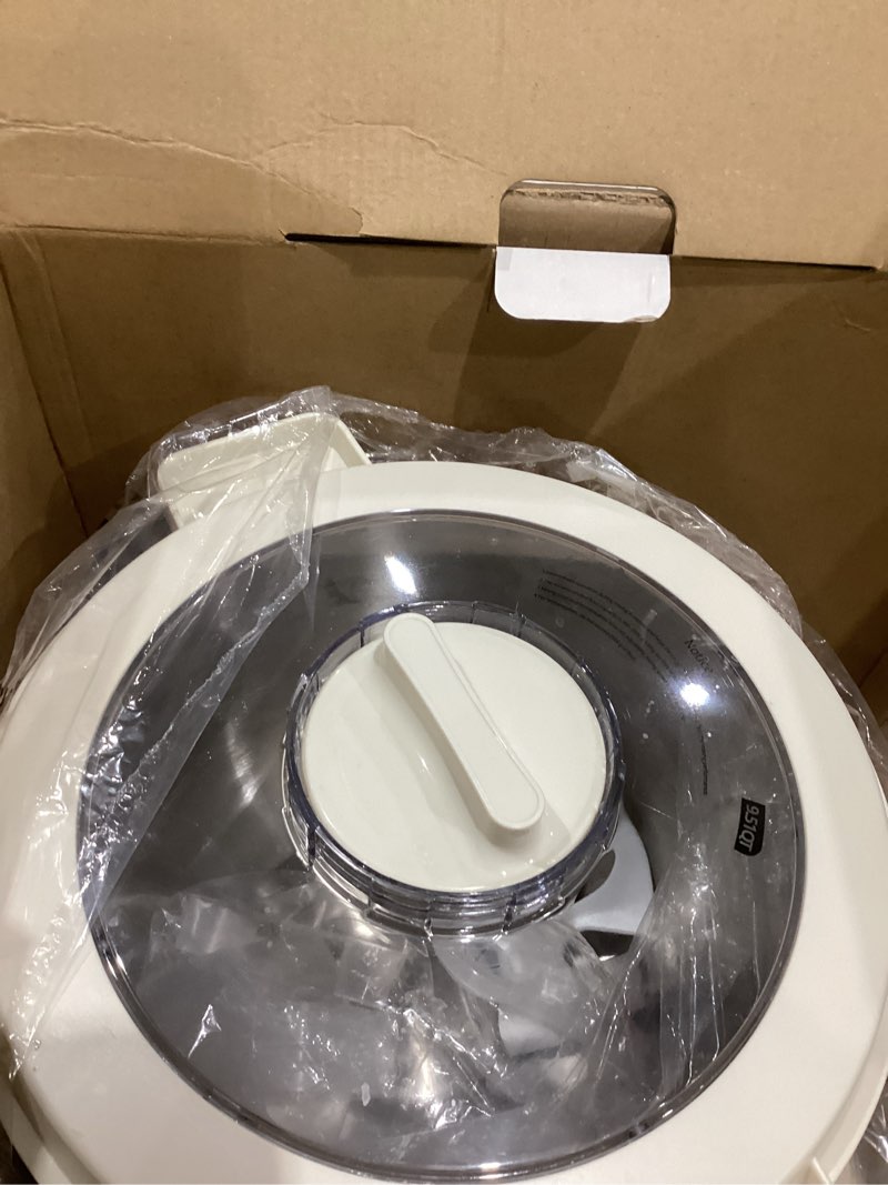 Condition photo showing Good Condition for joydeem electric dough maker, 9.5qt with winter & summer fermentation, dual functions (mix for dough/kneading, blend for filling) - ideal for bread, pizza, roti, dumplings, sourdough, hmj-a901