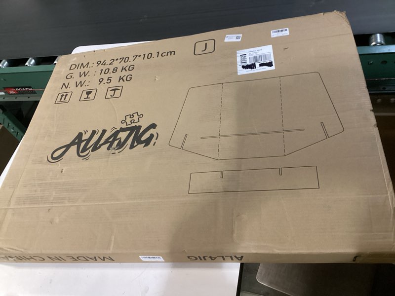 Condition photo showing New/Like New for ALL4JIG 1500 Pieces Puzzle Table with Legs and Wheels, Wooden Jigsaw Puzzle Table with 4 Drawers & Cover, Upgraded Stability & Optimized Lightweight Design, Puzzles for Adults Easy Assembly – With Wheels Medium-1500pcs