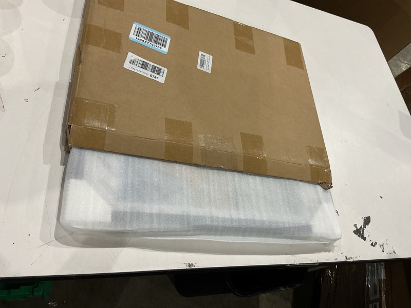 Condition photo showing Good Condition for wyooxoo 12x18 picture frame dark blue solid wood photo frames display pictures 11x14 with mat or 12x18 without mat colorful frame for wall dark blue 12" x 18" ( 1 pack )
