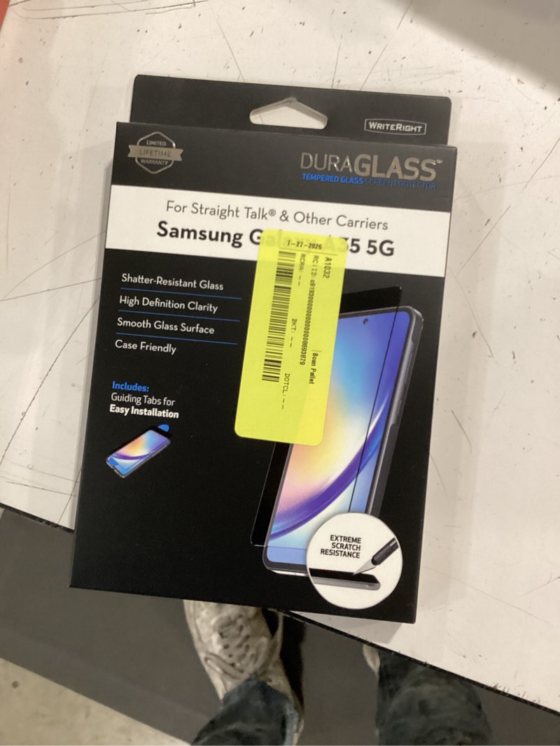 Condition photo showing New/Like New for duraglass tempered glass screen protector for samsung galaxy a35 5g