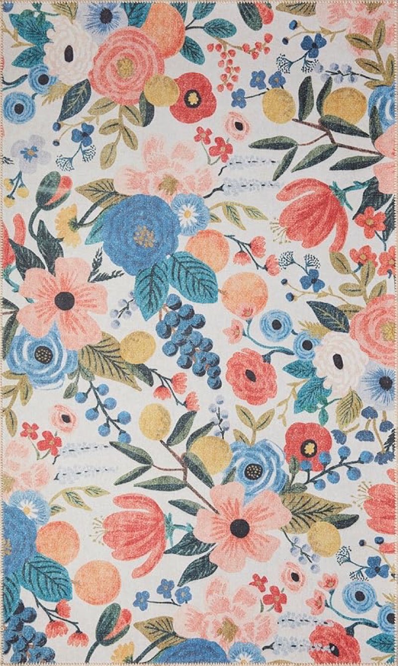 Loloi Rifle Paper Co Atelier Multi 2'-0" x 5'-0" Accent Rug