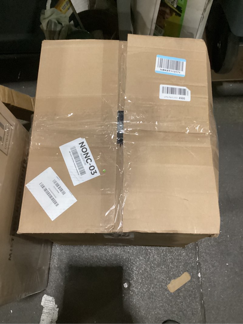 Condition photo showing New/Like New for Merelax Soft Modern Indoor Large Shaggy Rug for Livingroom Bedroom Decor Aesthetic, Non-Slip Plush Fluffy Area Rugs for Boys Dorm Nursery Indoor Accent Floor Carpet 8x10Feet, Black 8' x 10' (Rectangular) Black