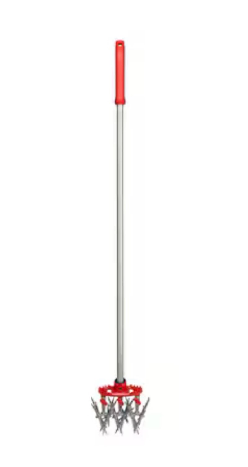 Corona ComfortGEL DiscCULTIVATOR Rotating 3 -Tine Long-handle cultivator