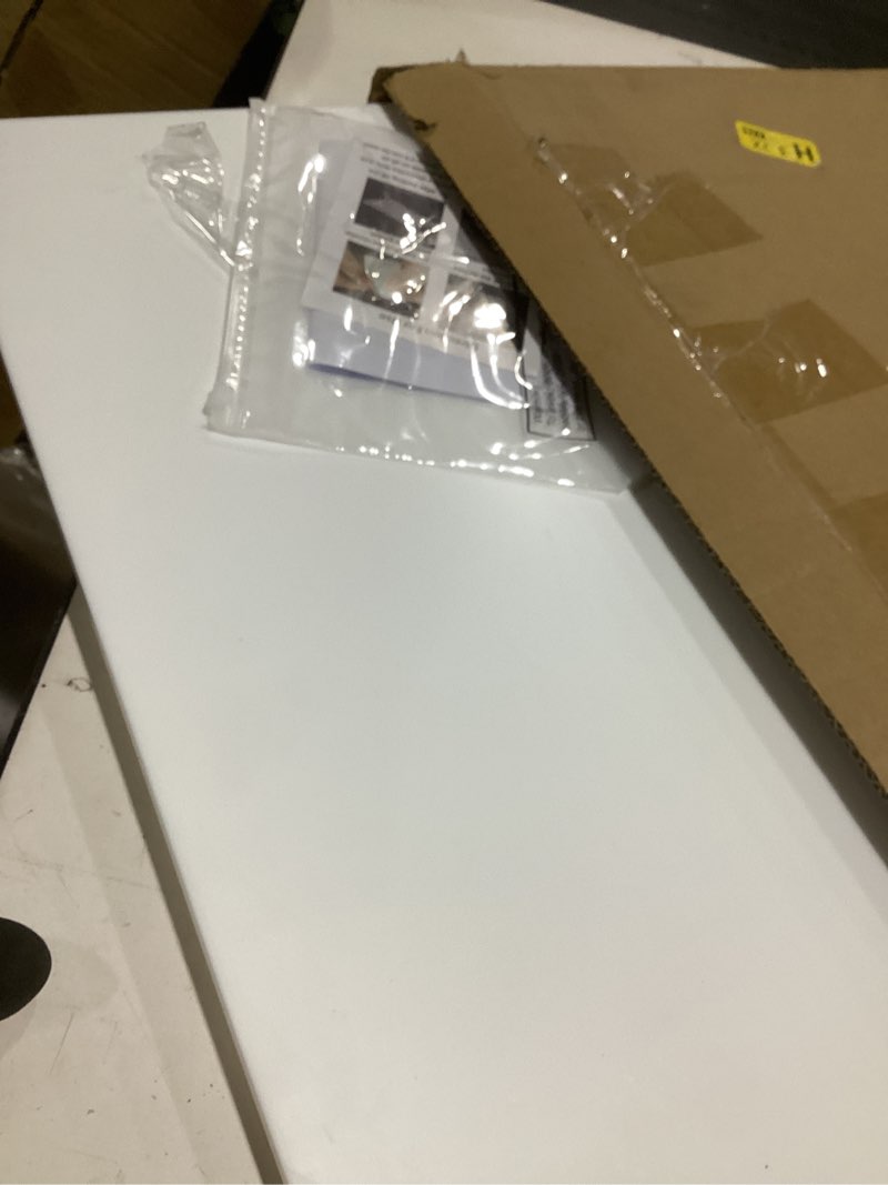 Condition photo showing Good Condition for wesiti large acrylic cutting board with lip non slip 30"l x 20"w white cutting board chopping acrylic countertop protector cover shatter resistant for home restaurant kitchen sink stove