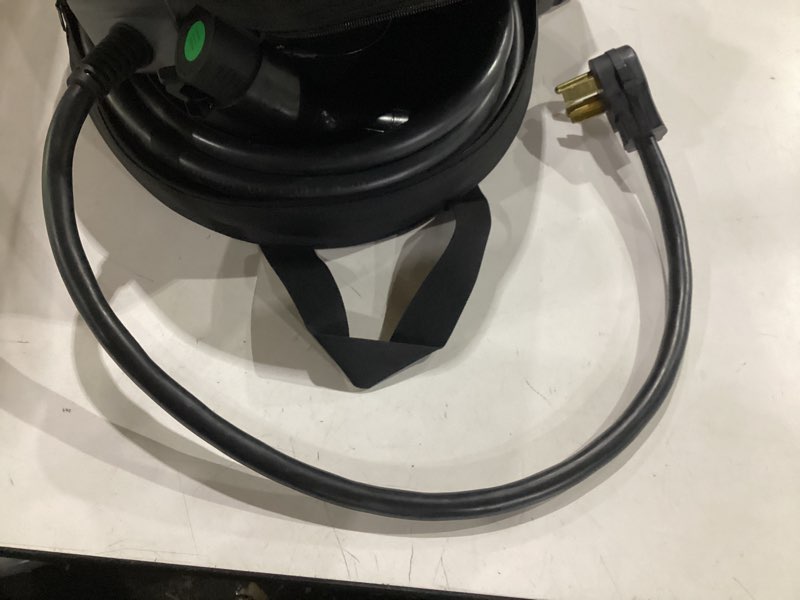 Condition photo showing Good Condition for home smart level 2 ev charger up to 40 amp, outdoor fast charging station with nema 14-50 plug for all j1772 electric vehicles, wi-fi and bluetooth enabled evse, 25-foot cable wall mounted type gray - 1