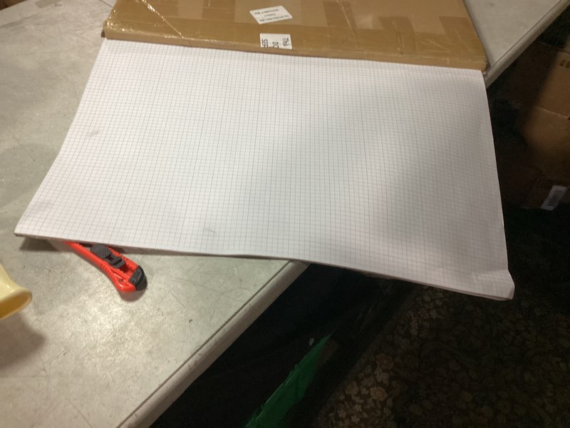 Condition photo showing Good Condition for Graph Paper Pad - 30 Sheets/60 Pages, 24" x 36" Large Graph Paper 1" and 1/4" Ruled Grid Paper for Engineer Architect Designer Mathematician Draftsmen Sketch House Commercial Building Plan Drafting Black