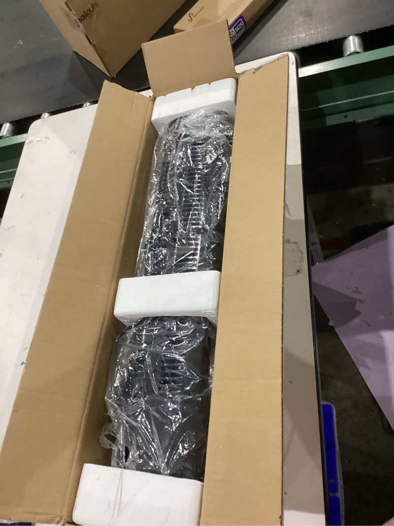 Condition photo showing Good Condition for Uthfy Oscillating Tower Fan with Remote, Electric Standing Floor Fan for Bedroom Indoor Office and Home Use,Quiet Cooling Portable Bladeless Tower Fans, 30 inchs, Black Black Fan