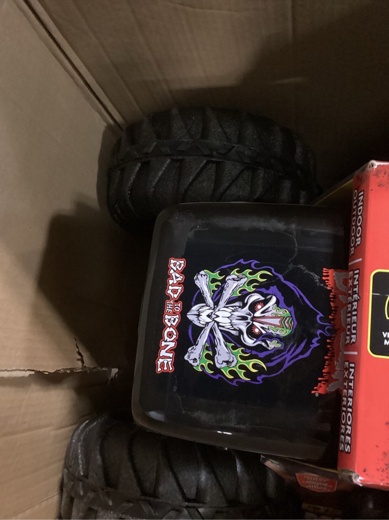 Condition photo showing Good Condition for Monster Jam, Official Mega Grave Digger All-Terrain Remote Control Monster Truck, Over 2 Ft. Tall, 1:6 Scale, Kids Toys for Boys and Girls Ages 4 and Up