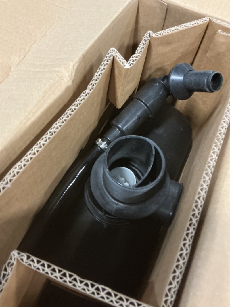 Condition photo showing As Is for 503 pressure assist tank assembly with cartridge for toilets model 503 systems 1.6 gpf tanks replacement tank 138.06 fl. oz.