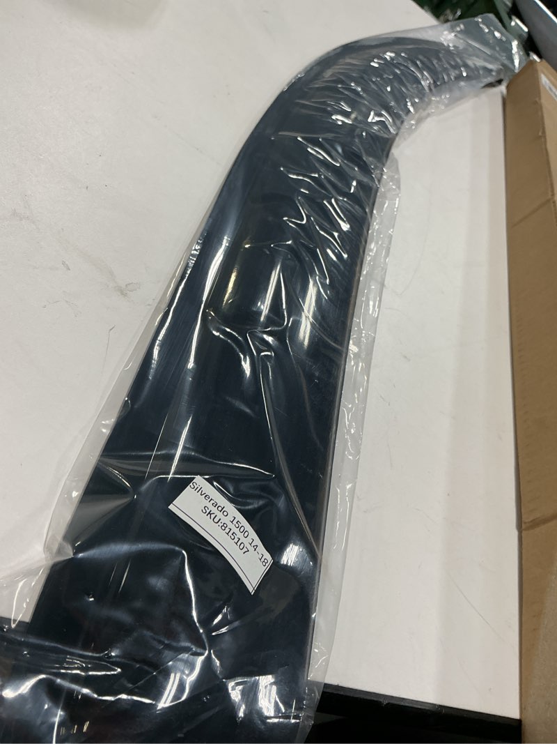 kpy window visor for 2014-2018 gmc sierra & chevrolet chevy silverado 1500, 2500hd 3500hd 2015-2019,