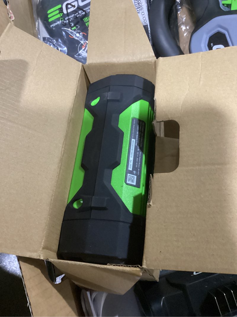 Condition photo showing Good Condition for ego powerload 56-volt 15-in telescopic shaft battery string trimmer 2.5 ah (battery included) (charger included)
