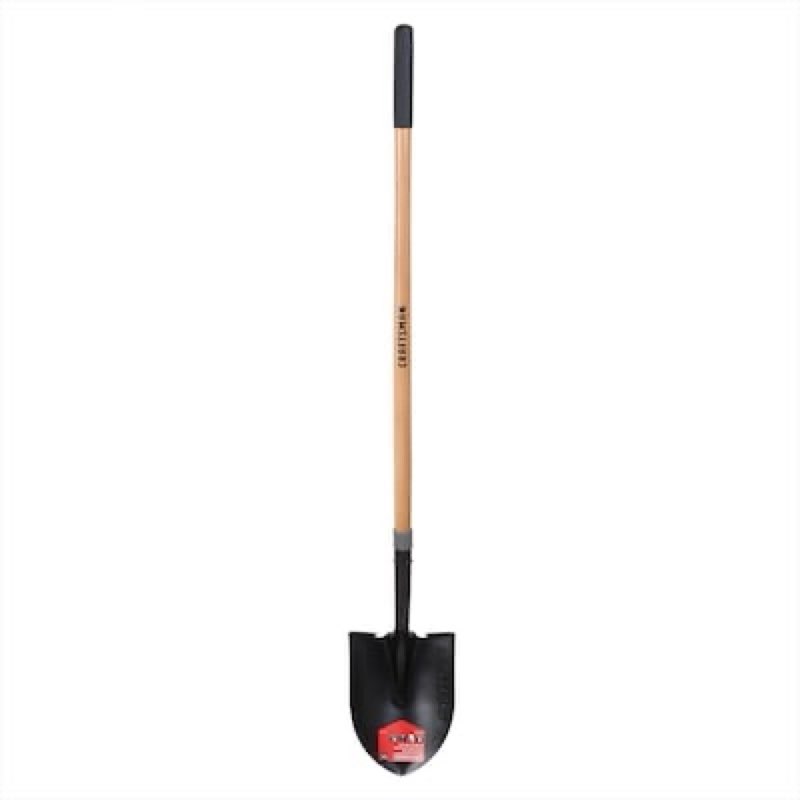 craftsman wood handle digging shovel 