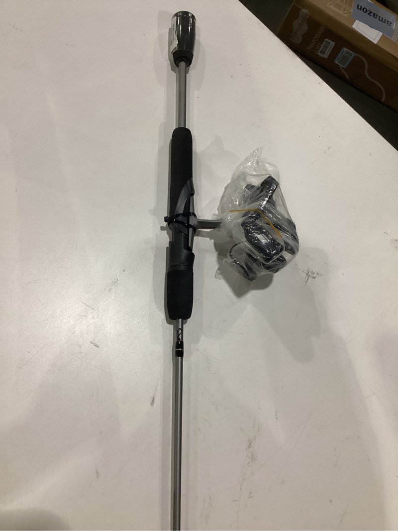 Condition photo showing As Is for abu garcia max x spinning reel and fishing rod combo