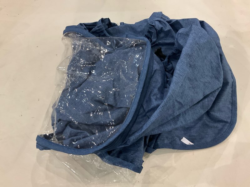 Condition photo showing New/Like New for Baby Stroller Cold Weather Shield Winter Universal Windproof Stroller Rain Cover Protection Travel Baby Pram Rain Cover Pushchairs Accessories Dust Snow Protection Weather Shield for Outdoor blue