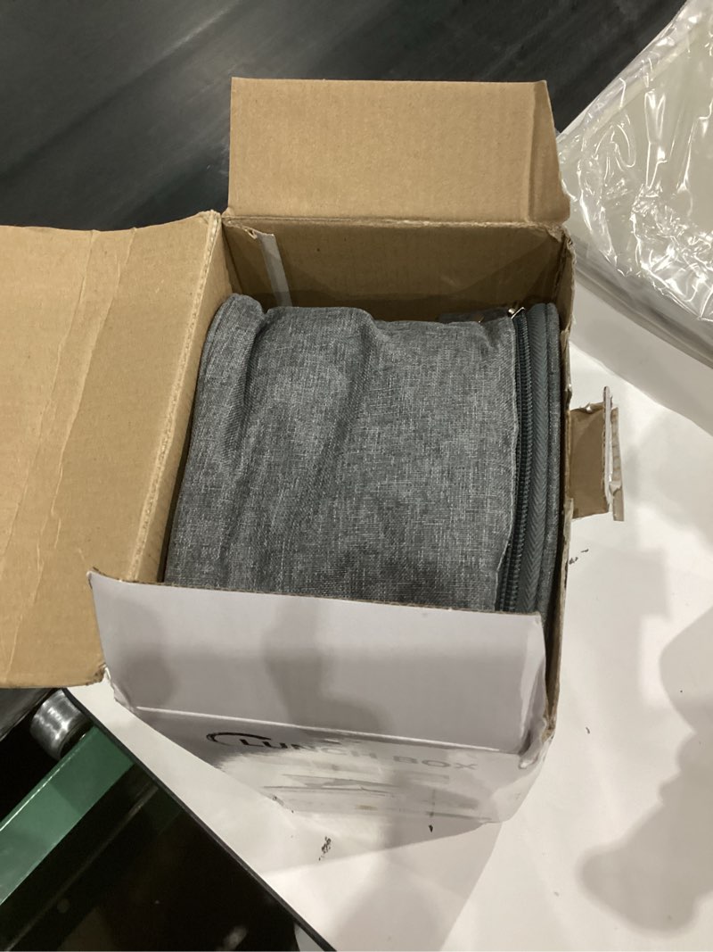 Condition photo showing Good Condition for Electric Heated Lunch Box for Adults with 1.8L Container, ON/OFF Power Switch & 0.6L Double Layer, Portable 100W 3-IN-1 Fast Heating Food Warmer for Men, 12V/24V/110V for Car Truck Office Green Single Container-1.8L