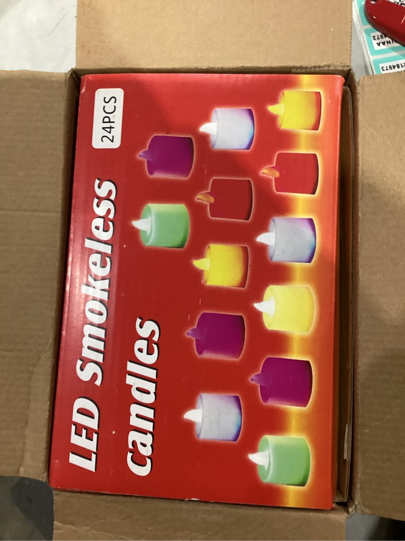 Condition photo showing Good Condition for JMUQ 7000 Pieces Artificial Rose Petals with 72 Pieces Romantic Heart Led Tealight Candles, Rose Petals and Candles Set for Weddings Anniversaries Proposals Decor(Warm White Light) 7000+72