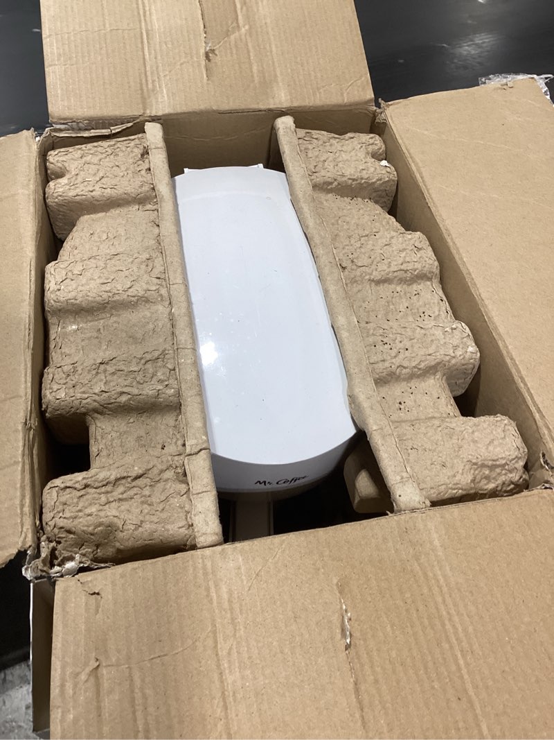 Condition photo showing New/Like New for Mr. Coffee® Simple Brew 12-Cup Switch Coffee Maker White