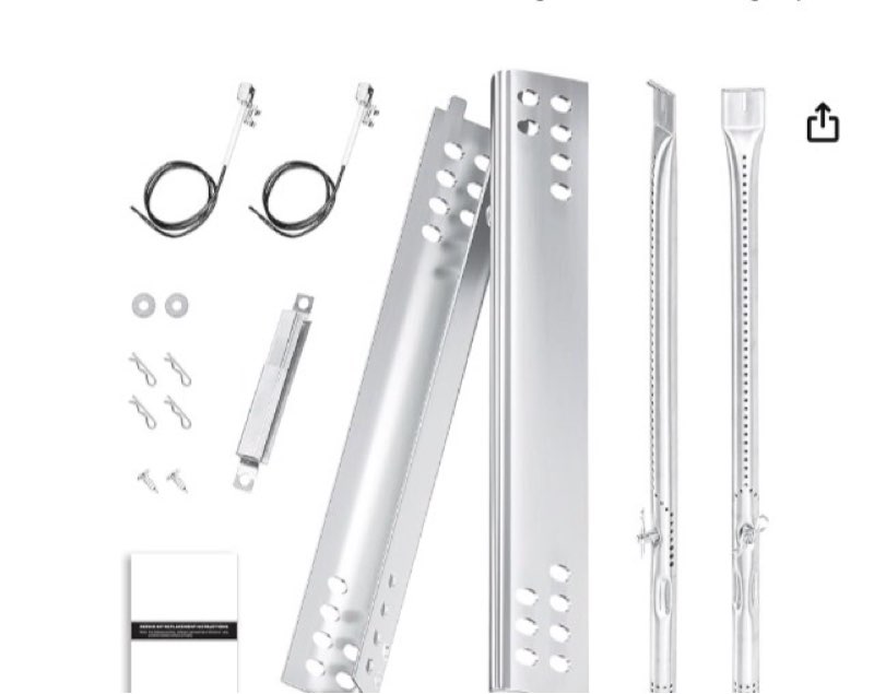 LS'BABQ Grill Replacement Parts for Charbroil Performance Tru Infrared 300 2 Burner 463633316 463672