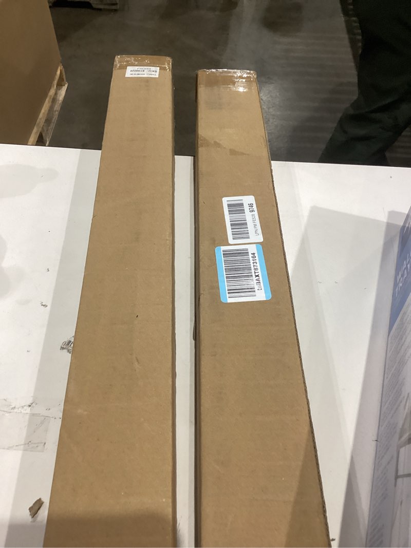 Condition photo showing Good Condition for Smart Motorized Blinds with Remote, Cordless No-Drill Automatic Roller Shades, Blackout Electric Blind for Windows, Grey, 48 x 72 48"W x 72"H Grey