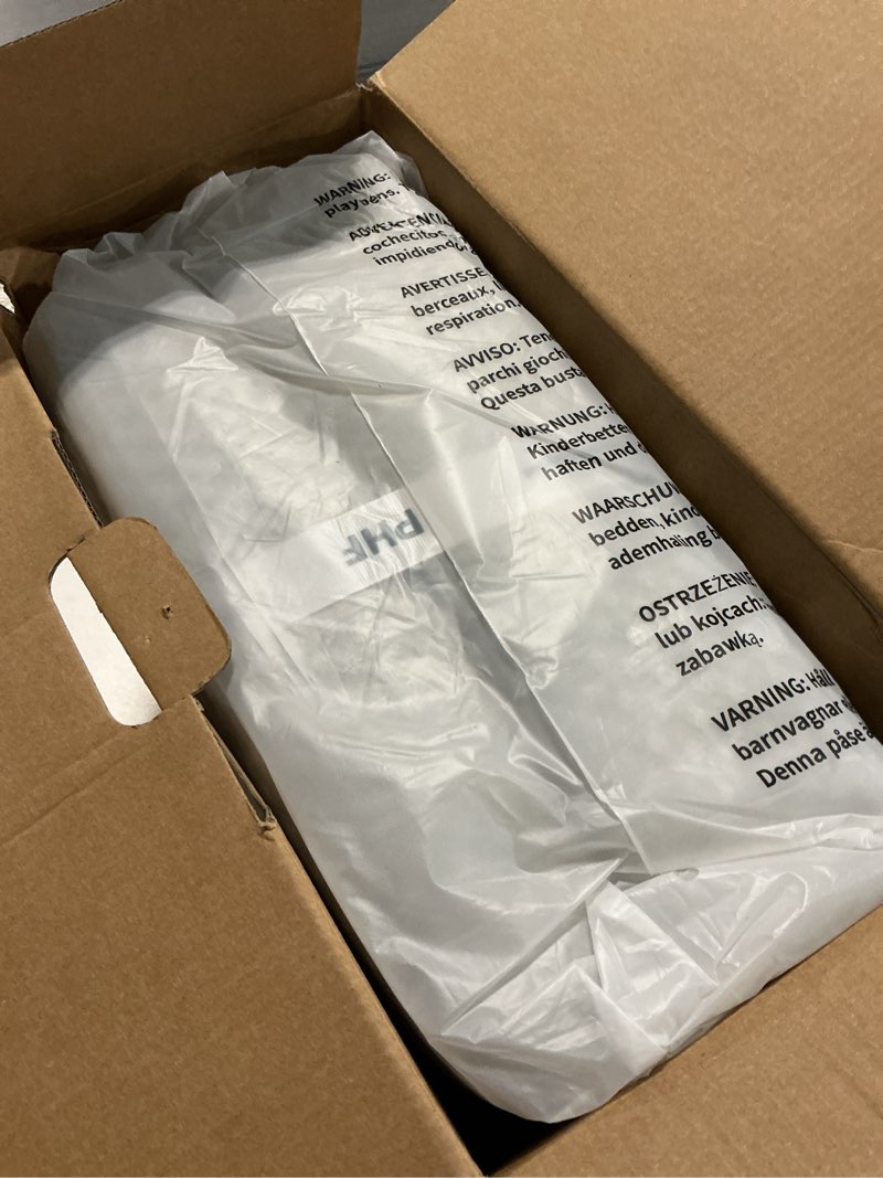 Condition photo showing Good Condition for PHF Waffle Weave Duvet Cover Set King Size, No Snagging Ultra Soft Luxury Textured Breathable Comforter Cover for All Season 3pcs, Durable Bedding Duvet Set with 2 Pillow Shams, 104"x90", Light Grey King Light Grey (No Comforter)