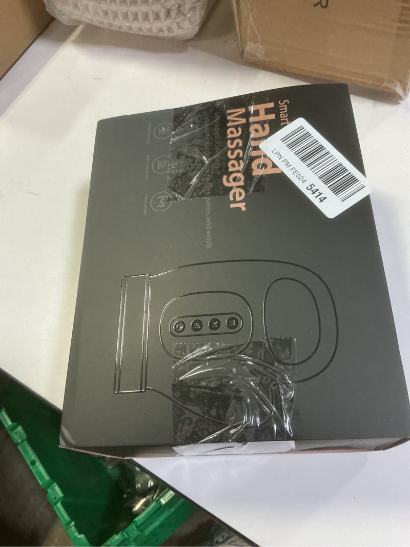 Condition photo showing New/Like New for WUX Hand Massager with Heat Compression Relief, 3 Massage 4 Temperatures 5 Compression Models Therapy Glove, Arthritis & Wrist Carpal Tunnel Muscles Pressure Point Therapy, Ideal Gifts for Women/Men Black