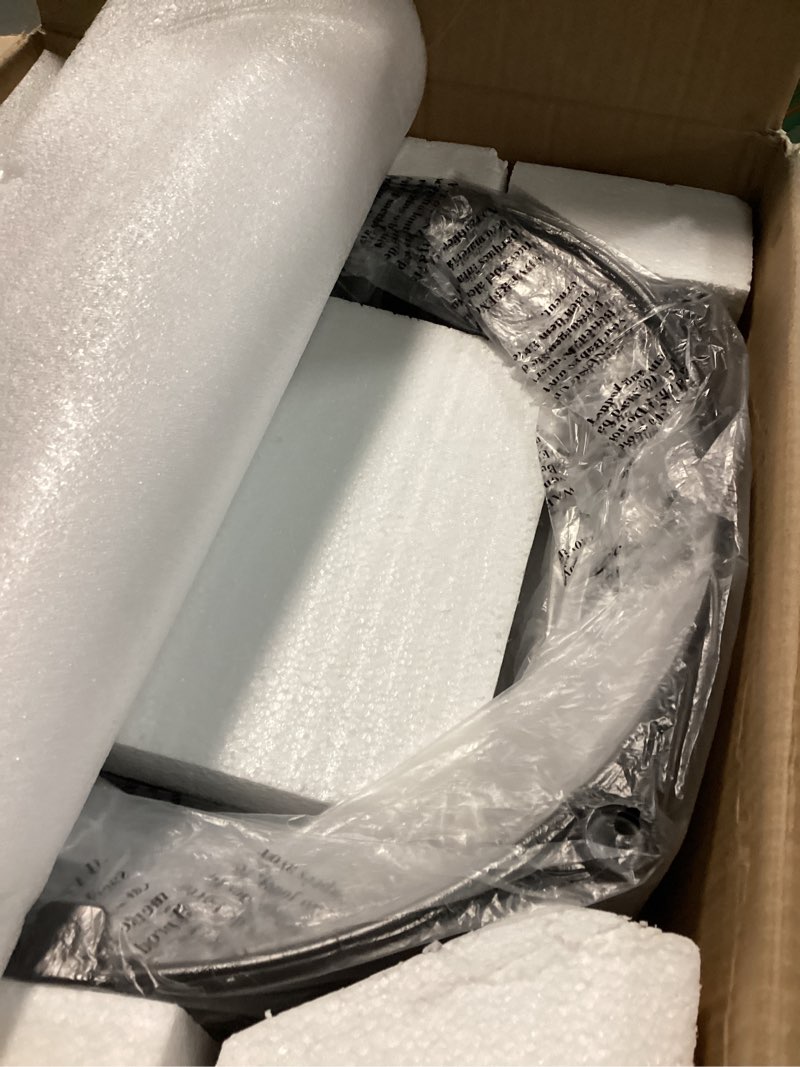 Condition photo showing Good Condition for SAYZH Fruit Vegetable Basket for Kitchen, Rotating Storage Rack, 5 Tier Rolling Cart with top lid, Large Metal Wire Wheels, Black