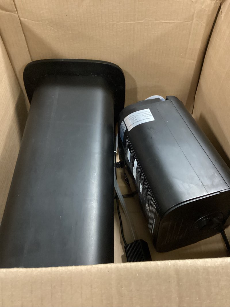 Condition photo showing As Is for ( incomplete missing remote) Smart Humidifiers Large Room Bedroom Home, 2.11Gal(8L) Quiet Top Fill Cool Mist Humidifier, Smart App & Remote Control, 3 Speed Humidifier with 360° Nozzle, Humidity Setting for Baby Office Black