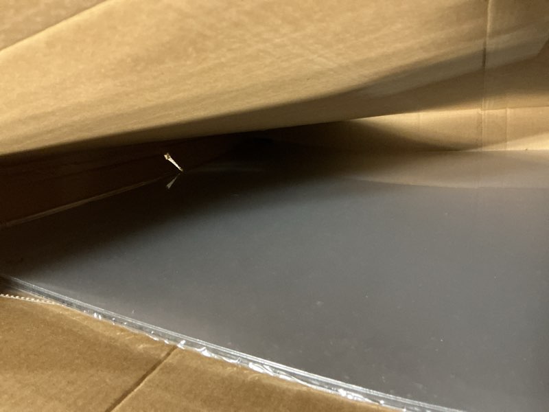 Condition photo showing Good Condition for Egofine Plexiglass Sheets Acrylic Sheets 6 Pack of 24x36’’ 0.04 Thick Clear Plastic Cast Transparent Plexi Glass for Crafting Projects, Replacement Picture Frame Glass, DIY Display, Easy to Cut 24x36" Clear 6