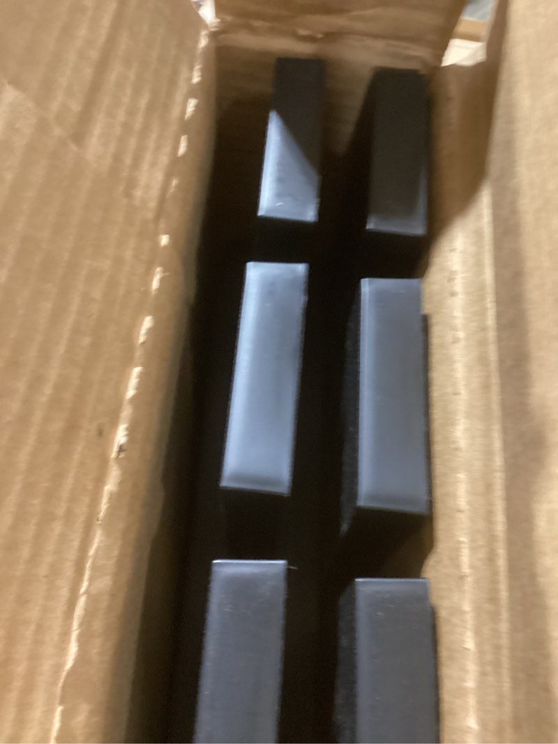 Condition photo showing Good Condition for Ekena Millwork Lifetime Vinyl LS3S12X06300BL Standard Three Board Spaced, Board-n-Batten Vinyl Shutters, w/Installation Shutter-Lok's & Matching Screws (Per Pair), 12"W x 63"H, Black 002 - Black 63-in. H