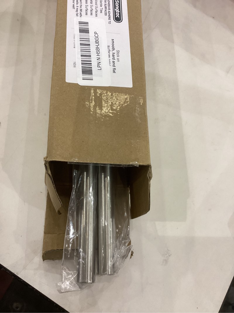 Adhesive Bath Towel Bar 24-inch, No Drill Stick On Towel Rack, Easy Install with Self-Adhesive, Prem