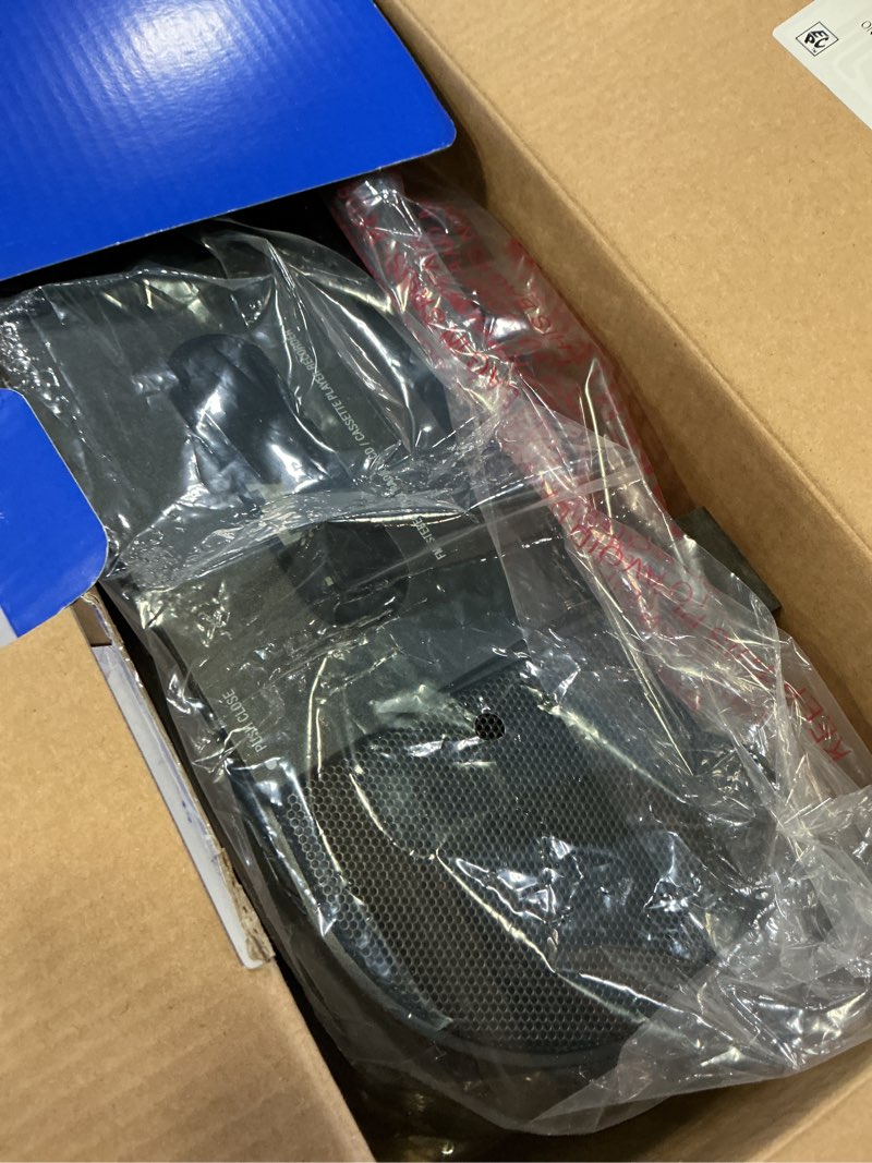 Condition photo showing Good Condition for onn. portable cd/cassette boombox with bluetooth wireless technology, black