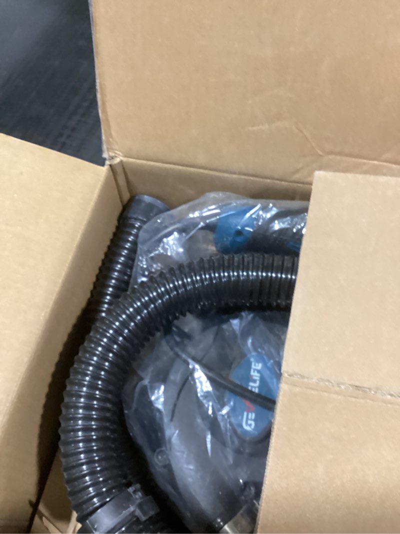 Condition photo showing Good Condition for GEVEELIFE Drywall Sander, 880W 7.33A Electric Drywall Sander with Vacuum Dust Collector, 5 Variable Speed 1000-2100RPM, LED Light, Foldable & Extendable Handle, 12 Sanding Discs Blue