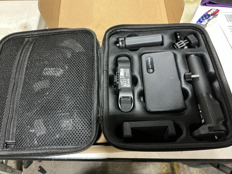 Condition photo showing New/Like New for working verified creality cr-scan ferret pro 3d scanner for 3d printing, upgrade wireless handheld scanner with wifi 6 bridge, anti-shake tracking, 30fps fast full color scan, 0.1mm accuracy for ios/android & pc cr-ferret pro