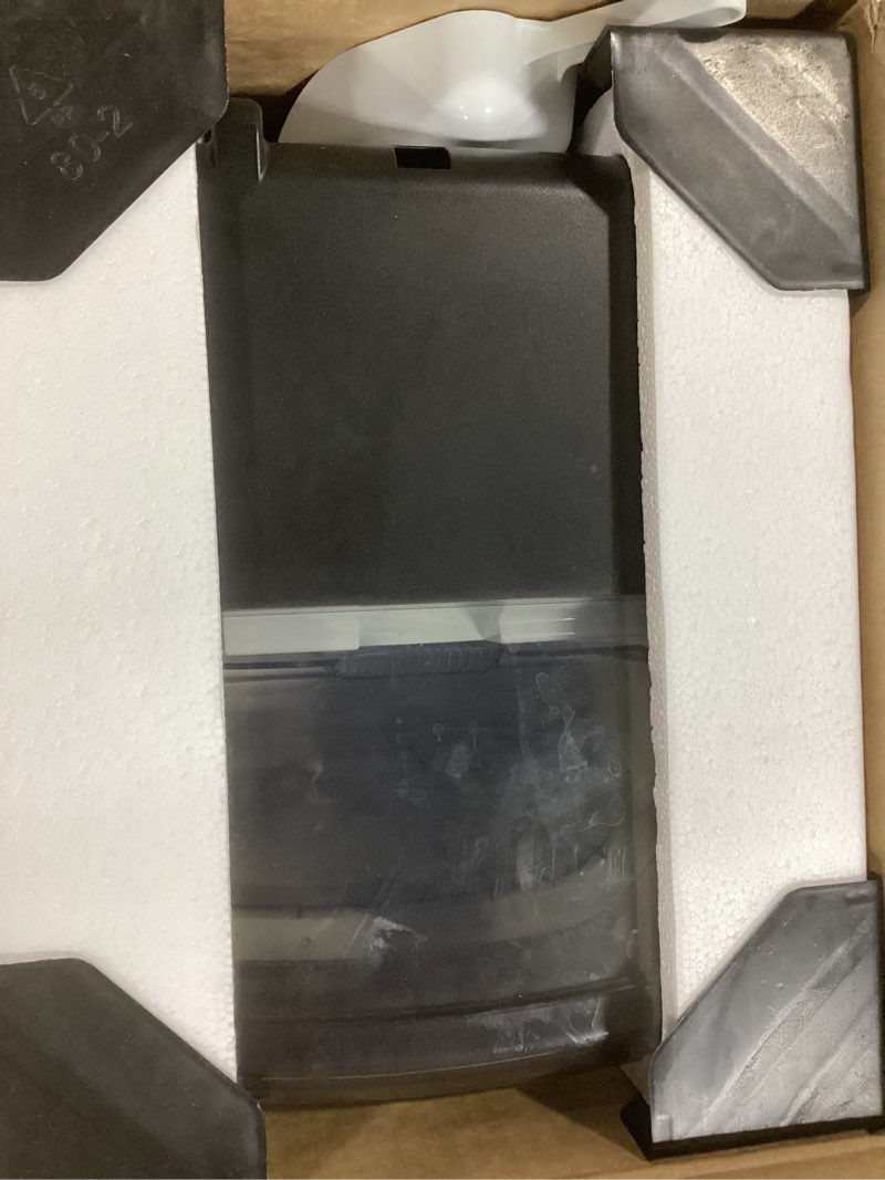 Condition photo showing As Is for EUHOMY Nugget Ice Makers Countertop, Pebble Ice Maker Machine with 35lbs/24H Soft Ice, Self-Cleaning Sonic Ice Maker with Ice Scoop&Basket, Pellet Ice Maker for Home/Kitchen/Office(Stainless Steels) Silver