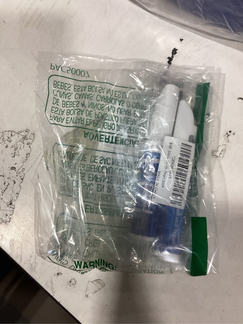 Condition photo showing New/Like New for snow white pearl swp touch up paint for kia-exact match scratch repair kit 2-in-1 premium car paint pen for chips & nicks snow white pearl (swp)
