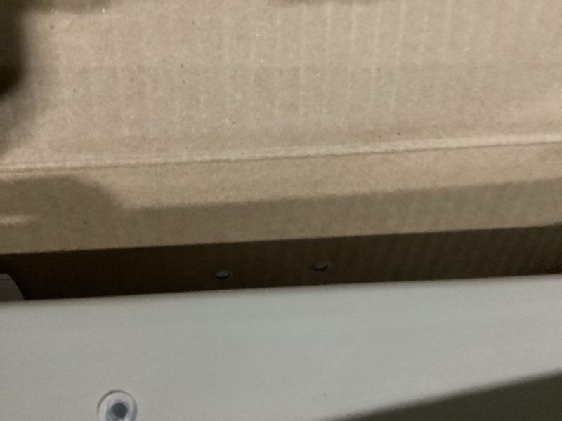 Condition photo showing As Is for levolor 48-in x 72-in sand light filtering cordless cellular shade