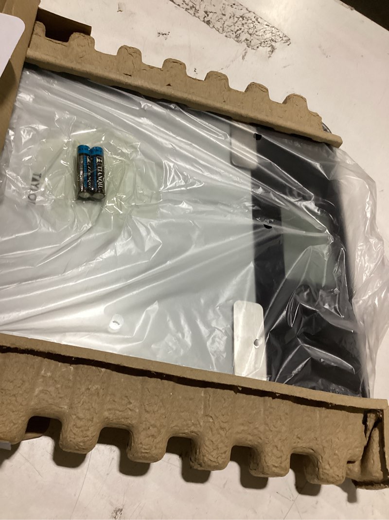 Condition photo showing Good Condition for taylor premium glass led body composition scale with 8 user profiles, 440lb capacity, black