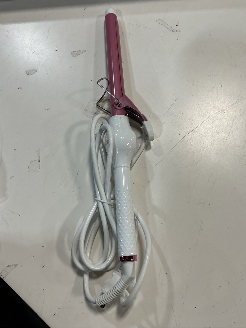 Condition photo showing Good Condition for Ceramic Curling Iron, 3/4 Inch Barrel, Digital Temp Control, Fast Heat Up, 7 Adjustable Temperatures, 60 Min Auto Shut Off