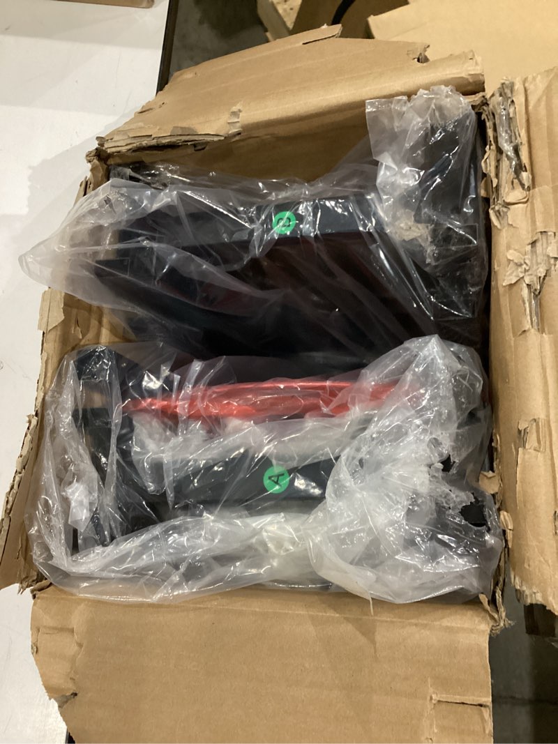 Condition photo showing New/Like New for (Damaged ox)  EMODA 9 Inch Full Size Box Spring Bed Base, 3000 LBS Heavy Duty Metal Mattress Foundation with Fabric Cover, Easy Assembly, Black Full 9 Inch