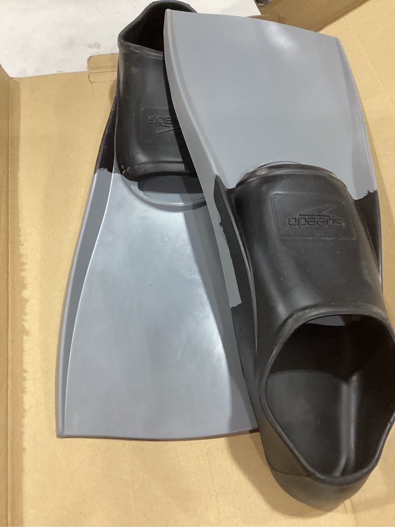 Condition photo showing As Is for speedo unisex-adult swim training fins rubber long blade