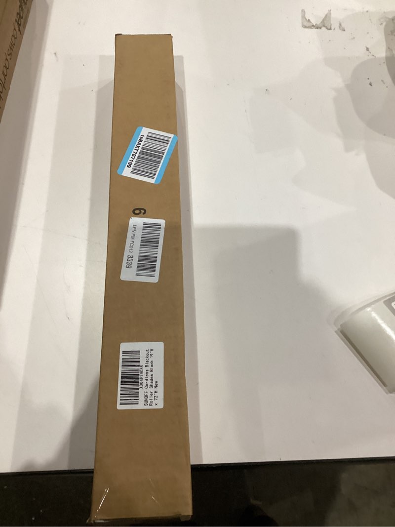 Sunoff Blackout Roller Shades Blinds Cordless for Windows Pull Down Room Darkening Door Blinds with 