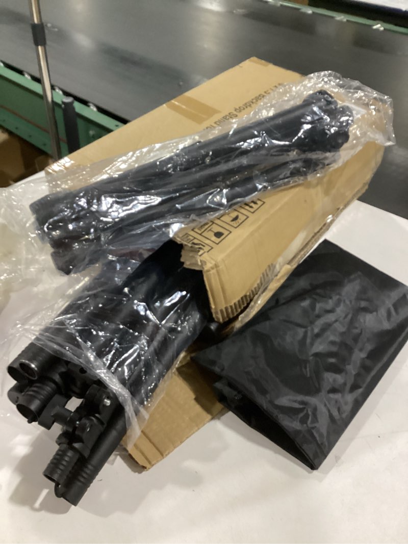 Condition photo showing item condition for Backdrop Stand 10x7.5 FT for Photography Studio, 3-in-1 T-Shape Photo Backdrop Stand Kit for Birthday Party, Background Stand for Photo Video Studio with Carring Bag, Banner Stand with 2 Sandbags